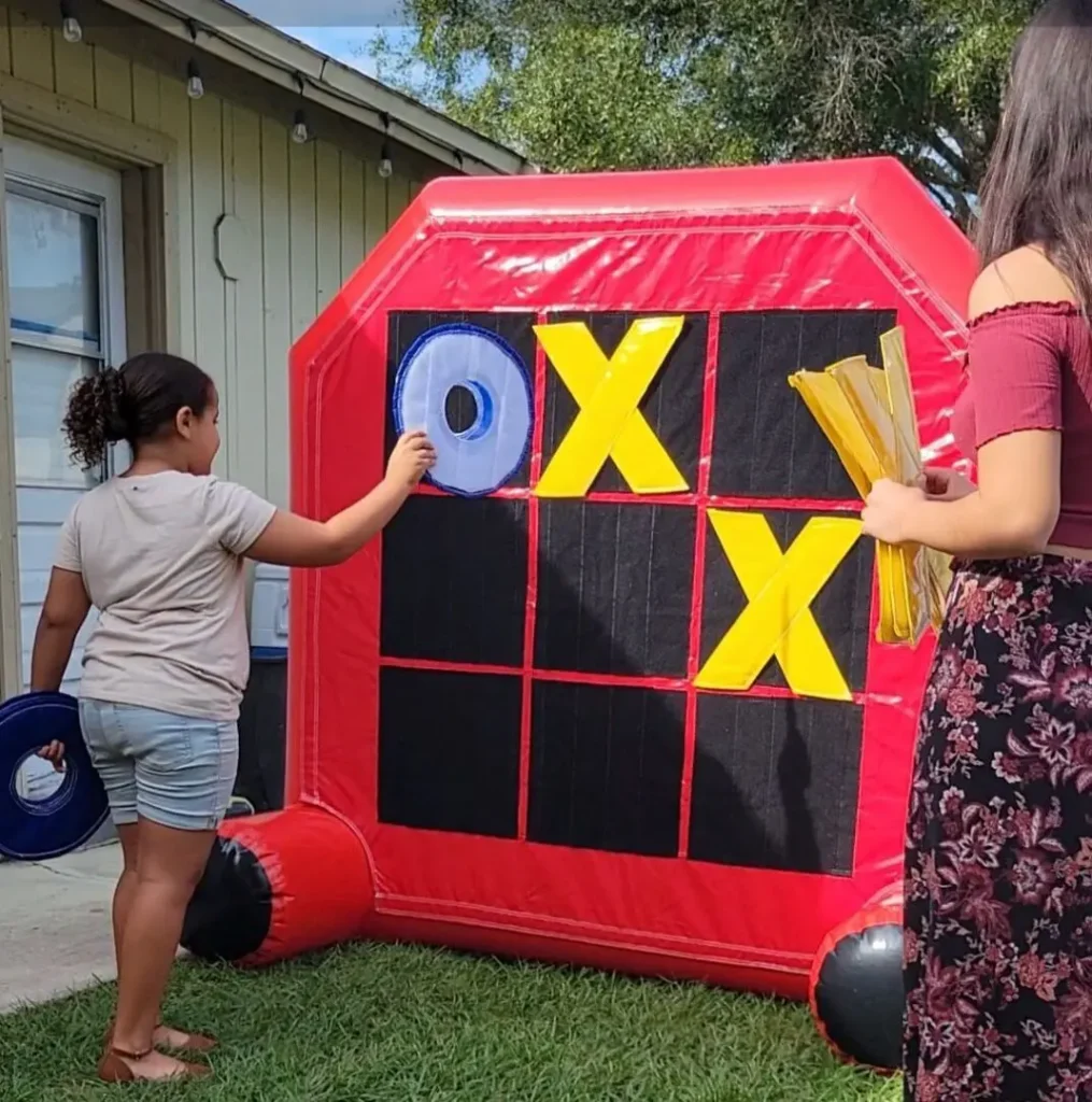 Inflatable Tic Tac Toe / Darts